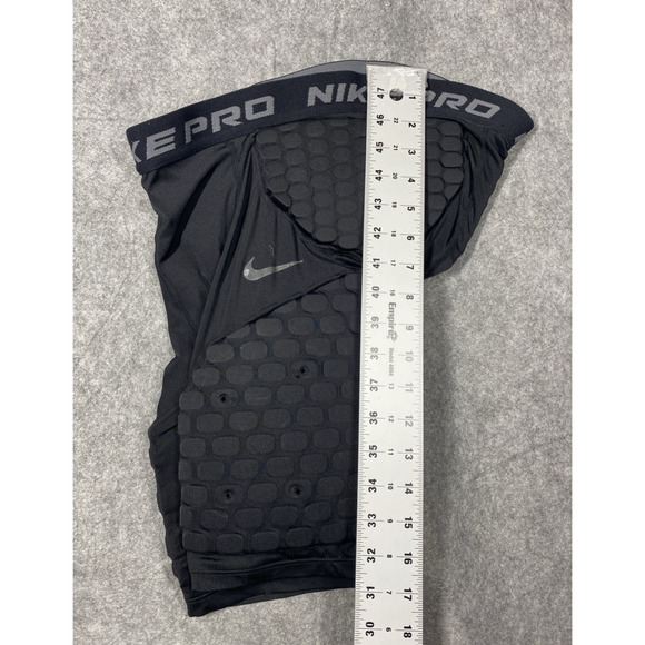 Nike Pro Compression Shorts Mens Small Black Dri Fit Football - Picture 3 of 16